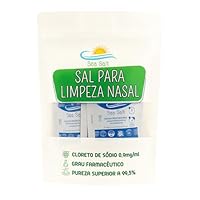 Sachês Soro Fisiológico em Pó 60 Unidades - Lavagem Nasal Para Alívio e Higienização Eficaz