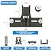 Upgraded W10350375 W10712395 Dishwasher Top Rack Adjuster Parts for Whirlpool WDTA50SAHZ0 Dishwasher Parts WDT750SAHZ0 WDT730PAHZ0 WDT970SAHZ0 Upper Rack Parts,For Kenmore 665 Dishwasher Top Rack Part