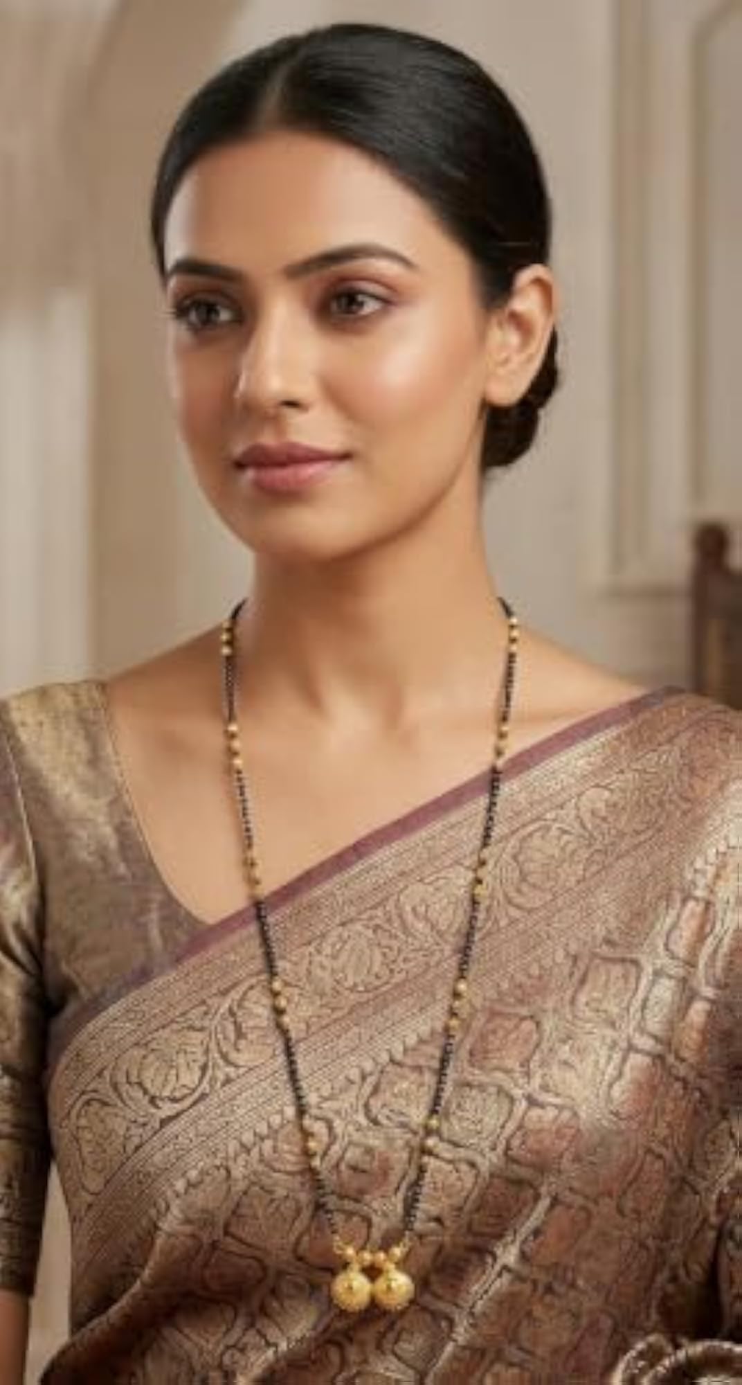 COLOUR OUR DREAMS Mangalsutra for Women, Traditional Design