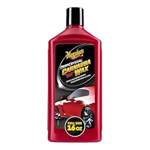 Meguiar’s Deep Crystal Carnauba Wax, High-Grade Carnauba Liquid Car Wax for Long-Lasting Protection, Block Out the Elements, 16 Oz Bottle