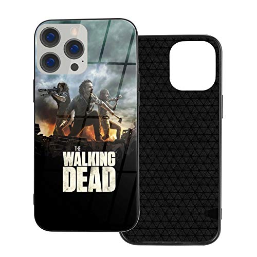 Iopiop The Walking Dead Compatible With Iphone 12, Iphone 12Pro, Iphone 12Mini, And Iphone 12 Pro Max Case Clear With Design Tempered Scratch Resistant Glass Slim, White, Ip12-6.1 #TOP27