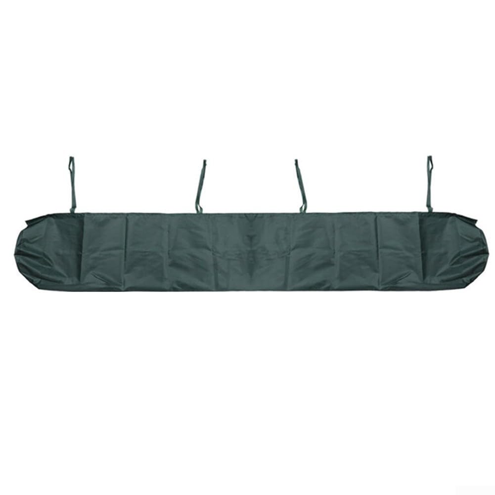 Copertura per tenda da esterno, resistente alle intemperie, soluzione di stoccaggio per una maggiore durata delle tende da sole (verde 4,5 m)