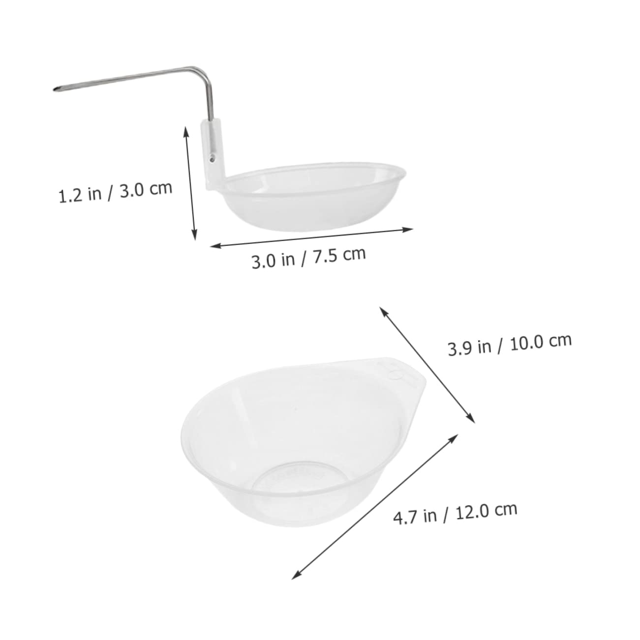 Gogogmee Camping Utensil Set Plastic Reusable Bowls Collapsible Soup Bowls for Camping