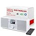 Produktbild Kathrein DAB+ Link S12 I Digitalradio Mit EWF I DAB Plus & UKW, Internetradio I WLAN Mit Bluetooth für Streaming, Aux 3,5mm I Fernbedienung & App-Steuerung in Weiß