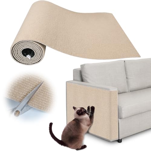 Inchoco Cat Scratching Pad - 78.7" x 15.8" Trimmable