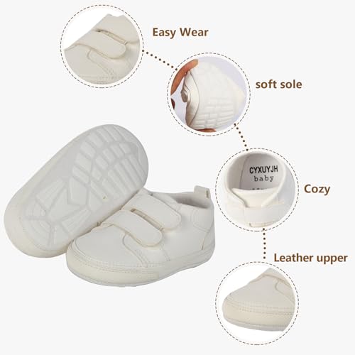 Baby Infant Dress Shoes Boys Girls First Walking Non-Slip PU Leather Sneakers Toddler Crib Shoes Newborn Loafers Flats4