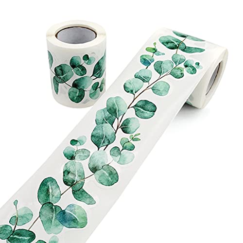 Eucalyptus Die-Cut Border Trim Leaves Trim Border Bulletin Board Classroom Wall Decor for Bulletin Boards Desks Display Home Office School Leave Decoration