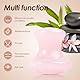 2 Stück Pilz-Form Gua Sha Massagewerkzeug, Akupressur, Natual Guasha Board für Gesicht Hals Augen Beauty Spa Entspannende Verbesserung von Feinen Linien (Rosa）