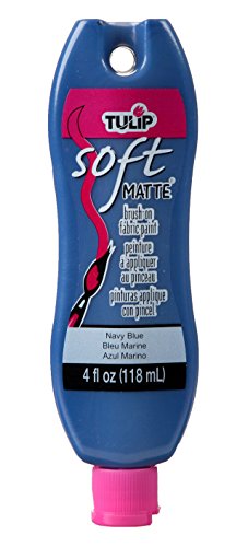 Tulip Soft Fabric Paint, 4 oz., Matte Navy Blue
