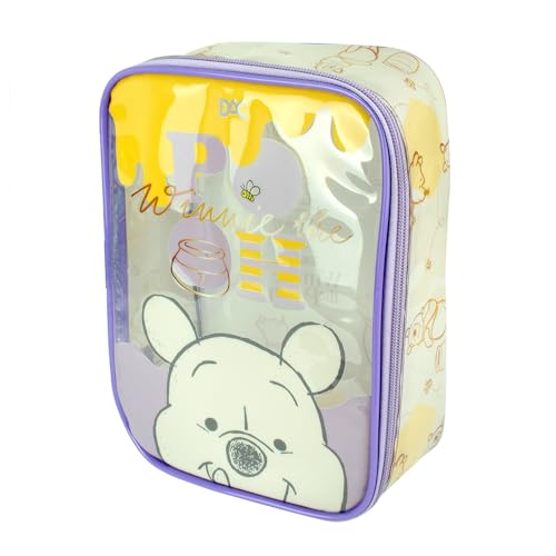 Estojo Baú em PVC Cristal - Ursinho Pooh