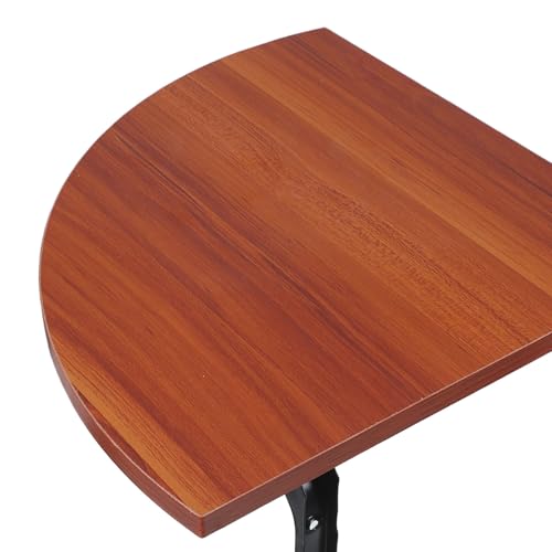 Estantería esquinera de madera para sala, mueble triangular de baño Amosfun 5