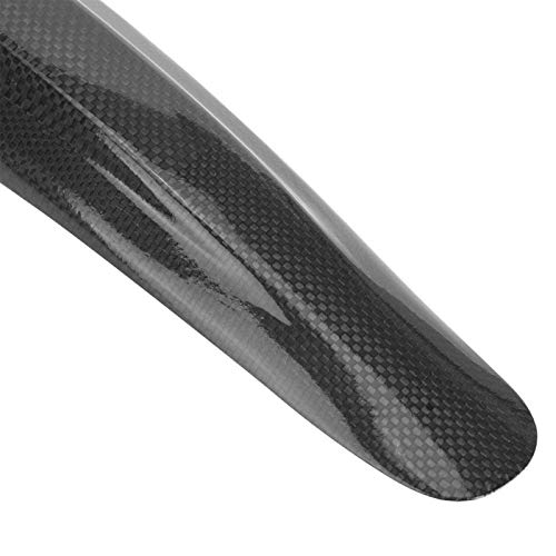 Carbon Fiber Outdoor Mountain Bike Fender Rear Mudguard Fenders Carbon Fiber Bicycle Accessory Wear- Exquisite Workmanship For Home Entertainment(3K Bright Light, Back Mud Tile) #TOP1
