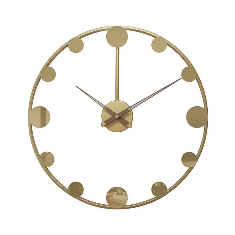 Horloge murale silencieuse avec mécanisme fluide de haute précision