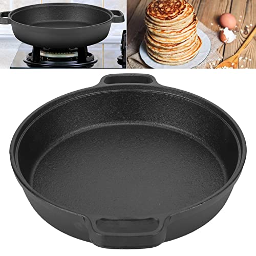 Poêle à crêpes en fonte anti-déformation avec double poignée ergonomique - 6