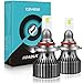 Ampoule 9005/HB3 LED, 60W 12000LM Phares pour Voiture et Moto, 6000K 2 Ampoules