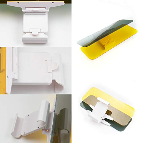 Car Visor Extender Sun Blocker - Car Sun Visor and Anti Glare Visor for Car, 2 in 1 Sun Blocker for Car Windshield, Universal Sun Visor for Day and Night Vision