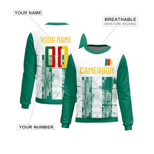 Custom Soccer City Sweatshirts with Name Number Personalized Soccer Fans Sweatshirt Shirts for Men Women Youth2