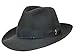 Produktbild Borsalino Medio mittelbreiter Fedora aus Haarfilz - Anthrazit (54/1) - 56 cm