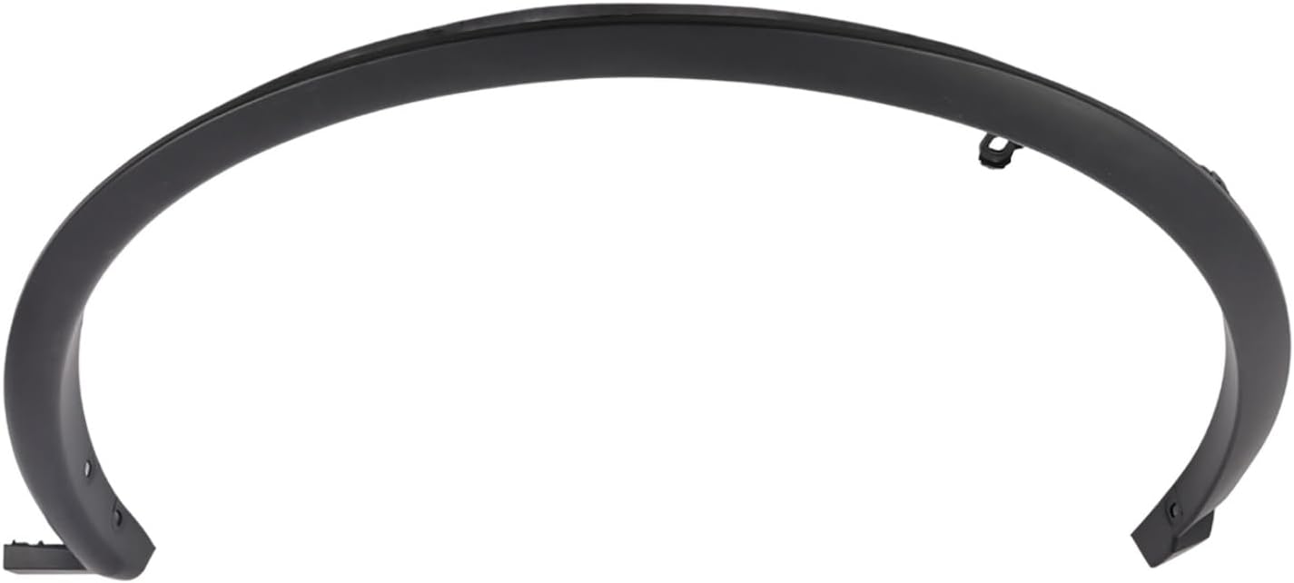 Front Right Fender Flare Molding Compatible with Murano 2015-2022 Passenger Side Plastic Textured Black 768565AA0A 768575AA0A