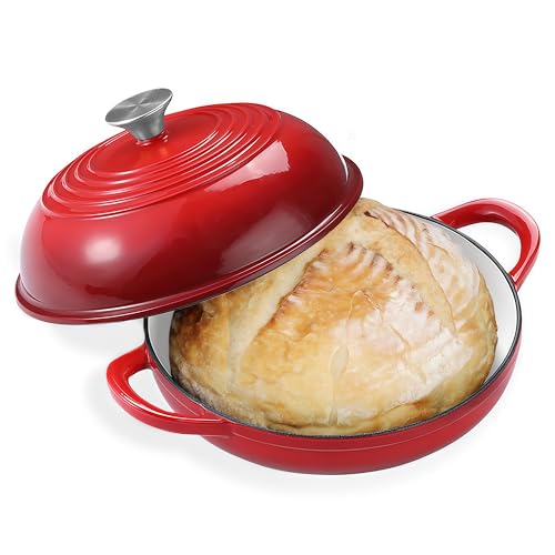6 Qt Enameled Cast Iron Bread Oven