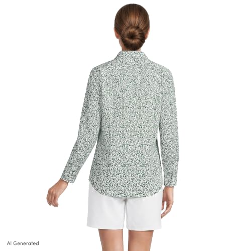 Image of Lands' End Women's Pinwale Cord Long Sleeve Shirt
