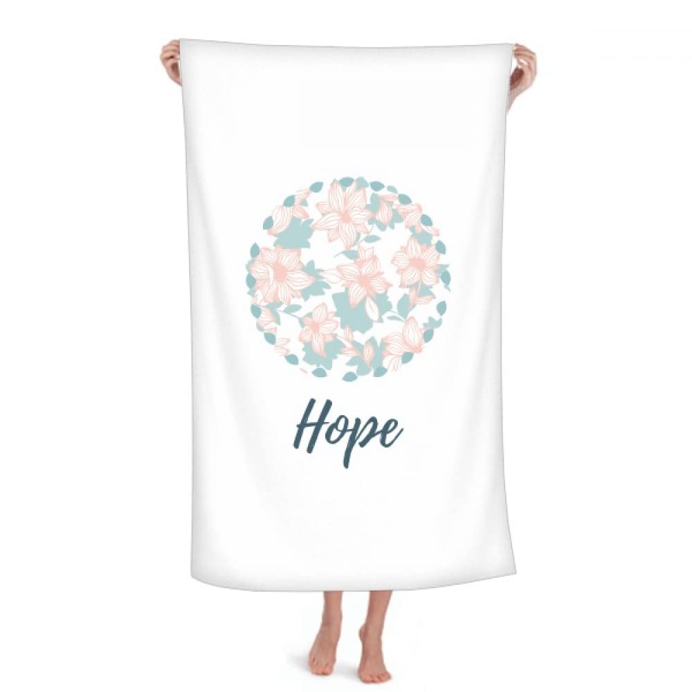 Blue Curacao Flower Paint Throw Blanket Soft Warm Flannel