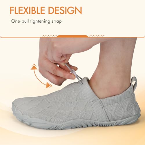 ATHMILE Barefoot Water Shoes for Women Men Hiking Aqua Swim Beach Pool River Boat Travel Walking4