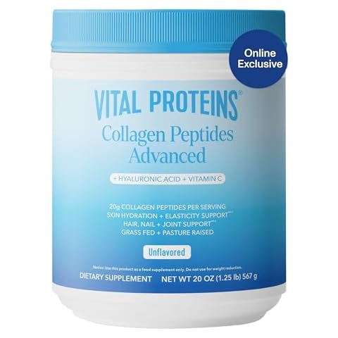 Vital Proteins Collagen Peptides, Unflavored, 20 oz Cover