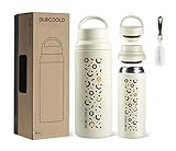 DLOCCOLD Emugi Stainless Steel Coffee Travel Mug Double Wall Vacuum insulated 20 oz Water Bottle