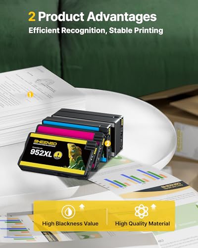 Image of Replacements for HP 952 952XL Ink Cartridges Combo Pack 4-Pack | 952 XL 952XL Compatible for HP OfficeJet Pro 8710 7740 Printers 8720 8702 8210 7720 8715 8730 8740 8216 8725 8700 8200 7730