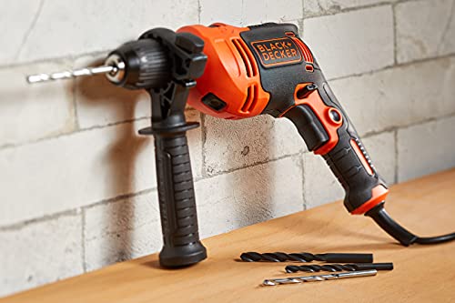 Perceuse à percussion filaire BLACK+DECKER 710W avec coffret BEH710K-QS - 3