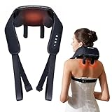 Best Neck And Shoulder Massagers - KNQZE Neck Massager with Heat, Cordless 4D Deep Review 