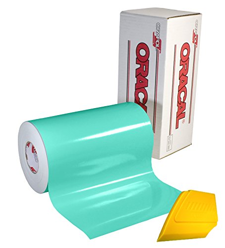 Rouleau de vinyle Oracal 751 gloss mint pour personnaliser votre décoration et vos accessoires