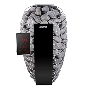 Harvia Spirit SP60XW 6 kW WiFi Black Finse saunakachel inclusief Xenio wifi-besturing