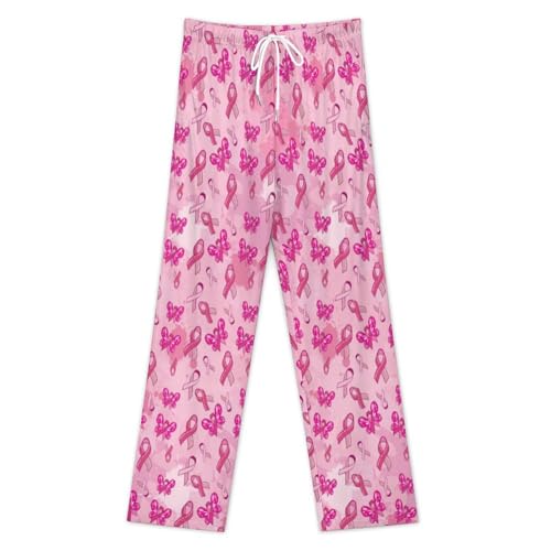 PJs Pants for Men Comfort Pajama Bottom Funny Print Sleep Bottom Stretch Wide Leg Pants with Pocket Mens Home Clothes Gift2