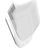 ZShield Wrap Replacement Shields (10 Pack) - Reusable Face Shield w/Full Face Clear Lens &...