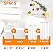 All-in-One Variety Pack Vacuum Sealer Bags & Rolls – 50x 6''x10'', 70x 8''x12'', 2 Rolls 11''x20', 2 Rolls 8''x20' – Premium Commercial-Grade for Food Storage, Meal Prep, & Sous Vide, Wevac