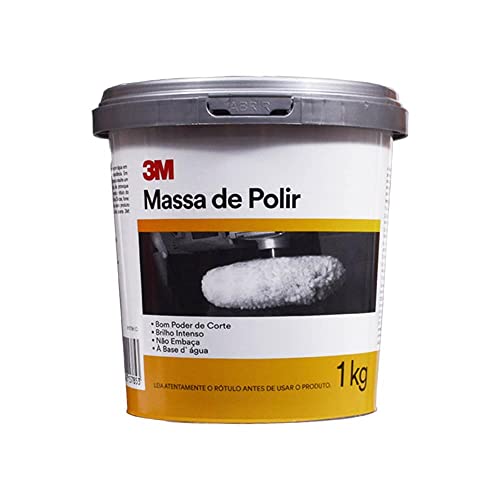 Massa de Polir Nº 1 Uso Profissional 1Kg 3m