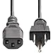 StarTech.com 6ft (1.8m) Computer Power Cord, NEMA 5-15P to C13, 10A 125V, 18AWG, Black Replacement AC Power Cord, Printer Power Cord, PC Power Supply Cable, Monitor Power Cable - UL Listed (PXT101)