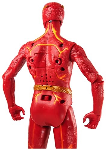 DC Comics - The Flash Speed Force Action-Figur zum Kinofilm, 30 cm, mit 15+ Licht- und Geräuscheffekten, ab 3 Jahren