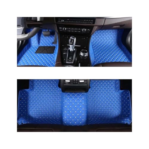 SADQRG Alfombrillas Coche Alfombrillas Personalizadas para 3er F30 G20 2013-2023 316-340 Alfombrillas Coche Juego(Azul)