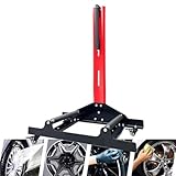 DPLWJPP Auto Detailing Rollradständer Reifenregal Reinigungsständer 360°...