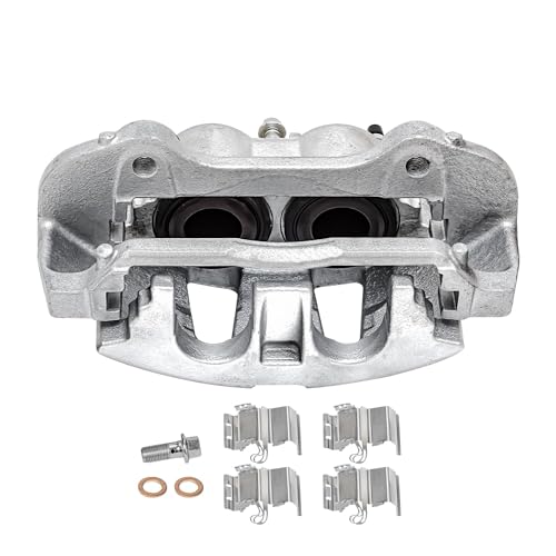 Image of Detroit Axle - Front 2pc Brake Calipers for Chrysler Pacifica
