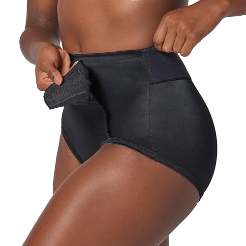 Image of Leonisa BellyFlex – Firm Compression Postpartum Panty with Adjustable Belly Band, Tummy Control Underwear for Women