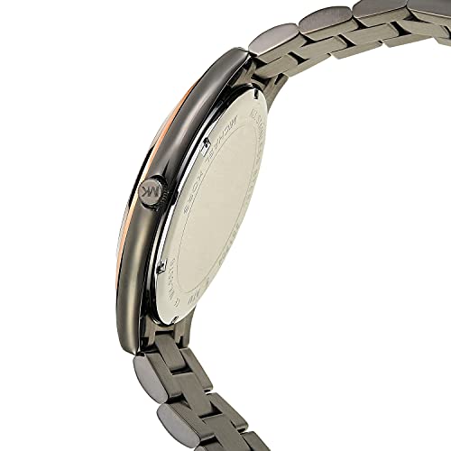 Michael Kors Men's Analog-Quartz Watch With Stainless-Steel Strap, Grey, 22 (Model: Mk8576) #TOP3