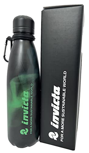 Borraccia 500ml Acciaio Smoky Green Invicta