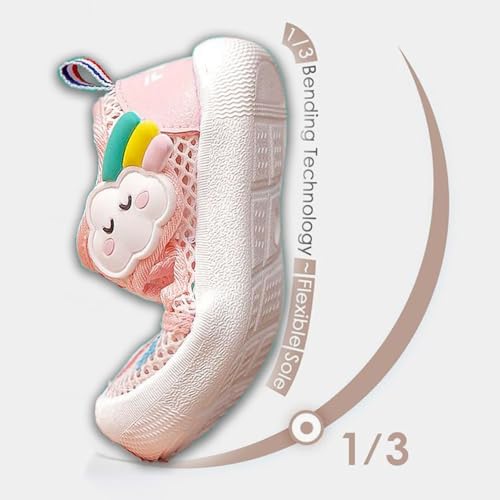 Kuner Baby Sandals Non-Slip Soft Sole Toddler Water Shoes Breathable Mesh Boys and Girls Toddler Sandals Lightweight Baby First Walking Shoes4