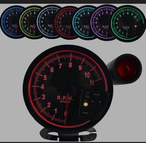 Image of AUTO MT WORKING RPM Tiger RPM Meter Speedometer Tacho Gauge