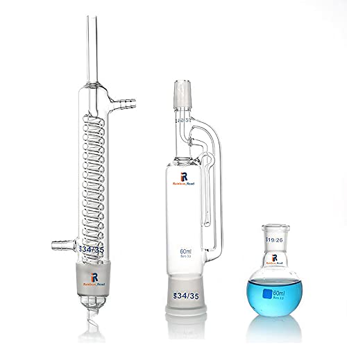 Matériel d'extraction Soxhlet 500ml pour isoler les huiles et composés de plantes