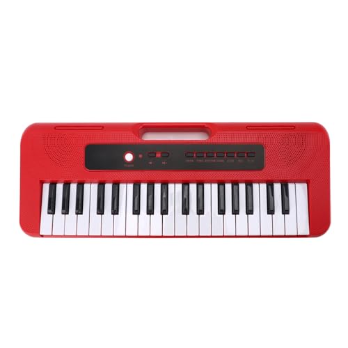 37 Keys Keyboard Piano, 4 Tones, 4 Rhythms, Record, Play, USB, Headphones - Musical Instrument with Microphone for Children